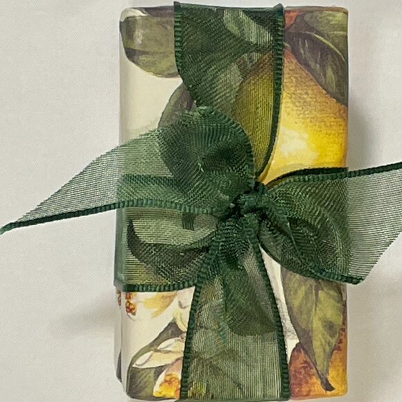 NEW, ALCHIMIA Set of 3 Bar Soap Handmade in Milano Italy, Lemon - Picture 1 of 3
